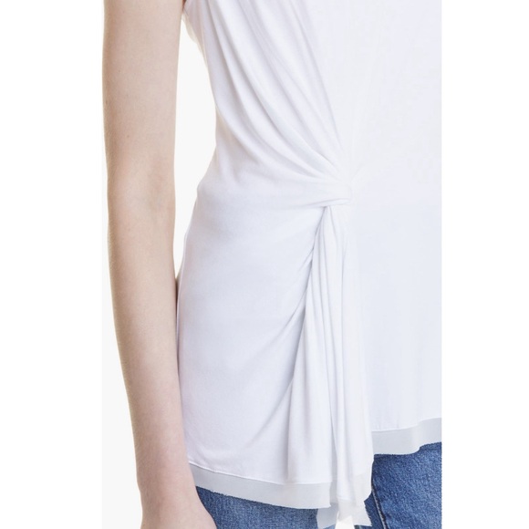 Kobi Halperin Stevie Knotted Sleeveless Top, White Size XS New w/Tag Retail $148 - Picture 10 of 16
